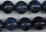 CDU108 15.5 inches 20mm round blue dumortierite beads wholesale