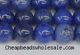 CDU343 15.5 inches 10mm round blue dumortierite beads wholesale