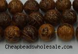 CEJ302 15.5 inches 8mm round elephant skin jasper beads wholesale