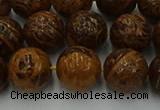 CEJ304 15.5 inches 12mm round elephant skin jasper beads wholesale