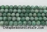 CEM58 15.5 inches 10mm round emerald gemstone beads wholesale