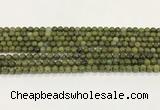 CEP200 15.5 inches 4mm round epidote gemstone beads wholesale