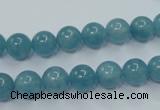 CEQ03 15.5 inches 8mm round blue sponge quartz beads wholesale