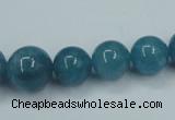 CEQ10 15.5 inches 8mm - 18mm round blue sponge quartz beads wholesale