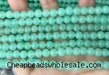 CEQ301 15.5 inches 6mm round green sponge quartz beads