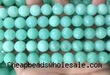 CEQ313 15.5 inches 10mm faceted round green sponge quartz beads