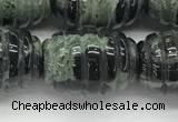 CFG1510 15.5 inches 15*20mm carved rice kambaba jasper beads