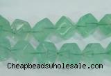 CFL100 15.5 inches 8*8mm cube natural green fluorite gemstone beads