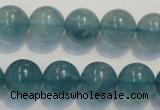 CFL1004 15.5 inches 12mm round blue fluorite beads wholesale