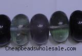 CFL1073 15 inches 12*20mm rondelle natural fluorite gemstone beads