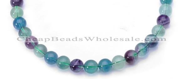 CFL11 16 inch 4mm round A- grade natural fluorite bead Wholesale