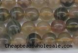 CFL1103 15.5 inches 10mm round yellow fluorite gemstone beads