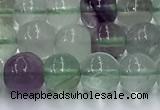 CFL1135 15.5 inches 6mm round fluorite beads wholesale