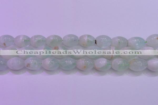 CFL1205 15.5 inches 13*18mm rice green fluorite gemstone beads