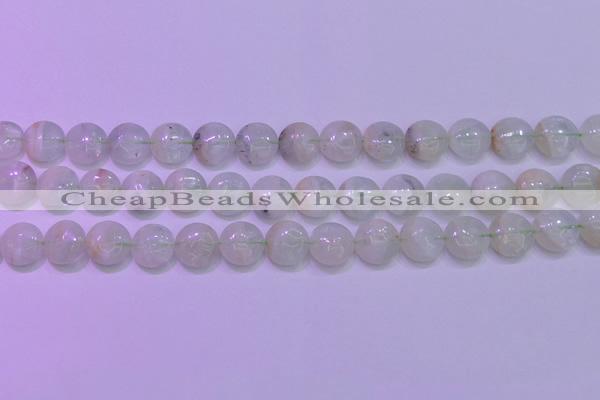 CFL1208 15.5 inches 10mm flat round green fluorite gemstone beads