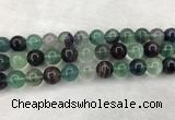 CFL1456 15.5 inches 16mm round fluorite beads wholesale