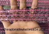 CFL1498 15.5 inches 10mm round purple fluorite gemstone beads