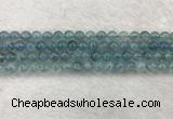 CFL1515 15.5 inches 6mm round blue fluorite gemstone beads