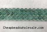 CFL1518 15.5 inches 12mm round blue fluorite gemstone beads