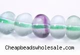 CFL45 4*6mm roundel B grade natural fluorite beads Wholesale