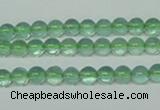 CFL611 15.5 inches 6mm round A grade green fluorite beads wholesale