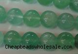 CFL855 15.5 inches 14mm round green fluorite gemstone beads