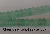 CFL858 15.5 inches 5*8mm rondelle green fluorite gemstone beads