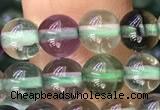 CFL919 15.5 inches 6mm round fluorite gemstone beads