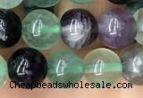 CFL925 15.5 inches 8mm round fluorite beads wholesale