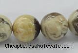 CFS06 15.5 inches 18mm round natural feldspar gemstone beads