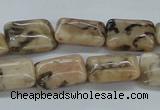 CFS15 15.5 inches 12*16mm rectangle natural feldspar gemstone beads