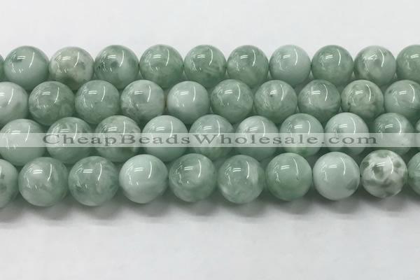 CGA906 15.5 inches 16mm round green angel skin gemstone beads