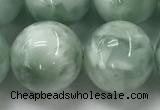 CGA907 15.5 inches 18mm round green angel skin gemstone beads