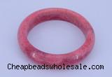 CGB200 Inner diameter 50mm fashion dyed rhodochrosite gemstone bangle