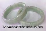 CGB2640 11*15mm faceted rectangle jade bracelets wholesale