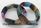 CGB3207 7.5 inches 18*29mm agate gemstone bracelets wholesale