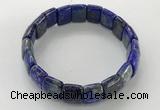 CGB3344 7.5 inches 10*15mm rectangle lapis lazuli bracelets