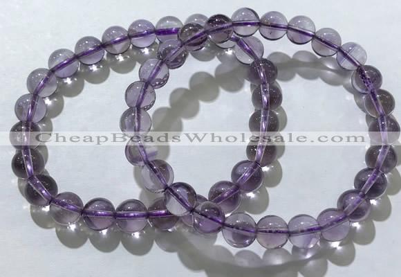 CGB4007 7.5 inches 9mm round ametrine beaded bracelets