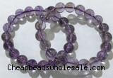 CGB4008 7.5 inches 10mm round ametrine beaded bracelets