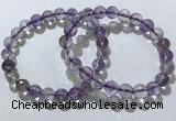 CGB4015 7.5 inches 8mm faceted round ametrine beaded bracelets