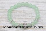 CGB7481 8mm candy jade bracelet with skull for men or women