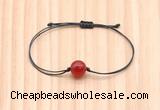 CGB9904 Fashion 12mm candy jade adjustable bracelet jewelry