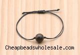 CGB9944 Fashion 12mm bronzite gemstone adjustable bracelet jewelry