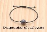 CGB9951 Fashion 12mm Botswana agate adjustable bracelet jewelry