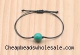 CGB9961 Fashion 12mm grass agate adjustable bracelet jewelry