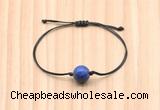 CGB9979 Fashion 12mm lapis lazuli adjustable bracelet jewelry