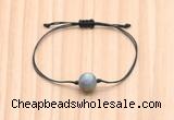 CGB9983 Fashion 12mm labradorite gemstone adjustable bracelet jewelry