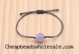 CGB9995 Fashion 12mm lavender amethyst adjustable bracelet jewelry