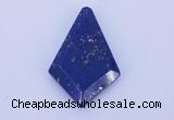 CGC53 21*31mm rhombus natural lapis lazuli gemstone cabochons