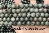 CGJ513 15.5 inches 10mm round green forst jasper beads wholesale